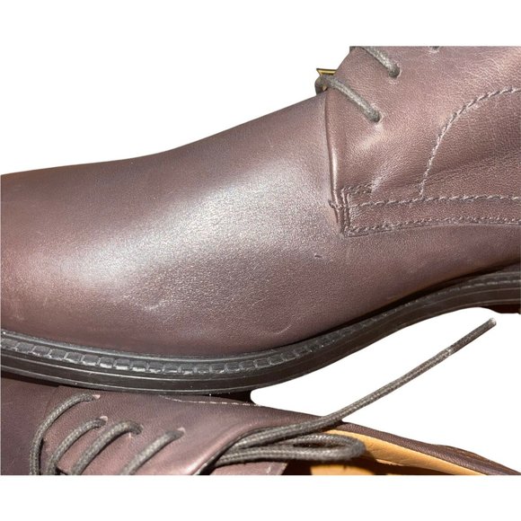 Clarks Men Chilver Walk Leather Shoes 12 Brown Goretex Lace Up Oxford Solid NEW main image 7